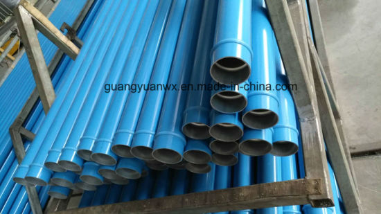 6063 T5 6063 T66 Aluminio Tubo de aire comprimido azul polvo capa