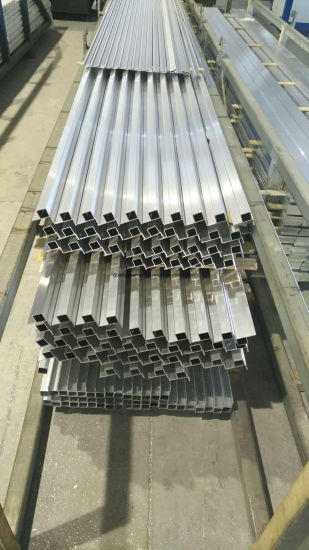 6063 T5 tubos / tuberías de aluminio extruido anodizado