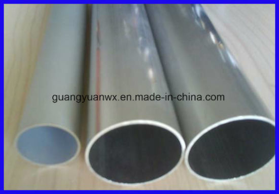 Tubería / tubo / tubería extruidos de aluminio revestido con polvo / anodizado 5052 5A02 5083