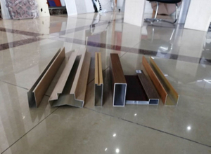 Perfiles de tubo de aluminio métrico de flexión ligera