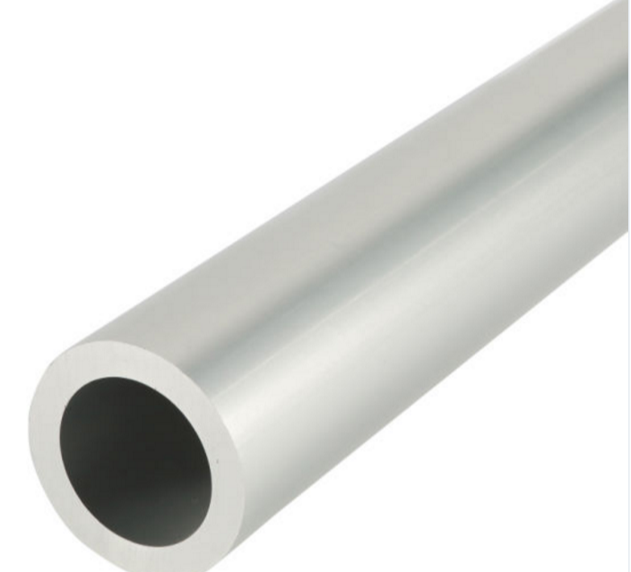 WW-T-700/6 tubo de aluminio recubierto de polvo sólido